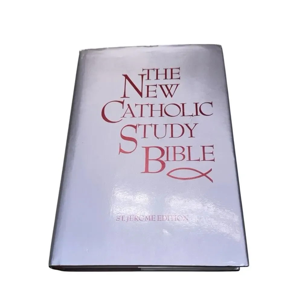 The New Catholic Study Bible St Jerome Ed. TEV Catholic Bible Press Hardcover